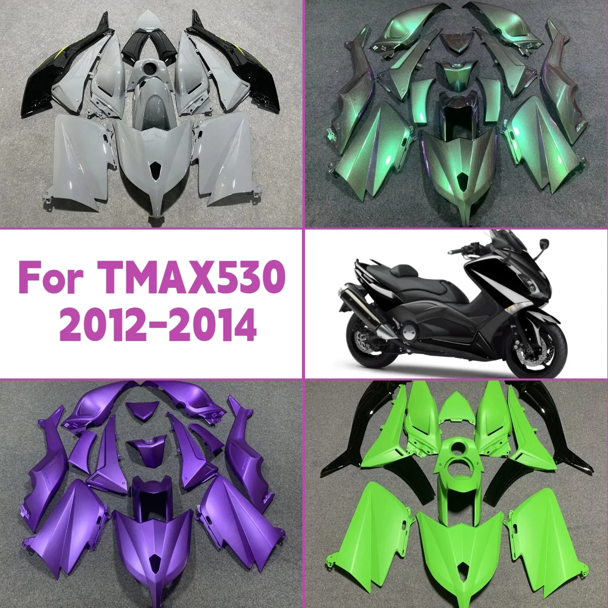 2012 2013 2014 TMAX 530 Обтекатели для мотоцикла с несколькими дизайнами на заказ для 12 13 14 Yamaha TMAX 530 Полный комплект обтекателей для впрыска
2012 2013 2014 TMAX 530 Обтекатели для мотоцикла с несколькими дизайнами на заказ для 12 13 14 Yamaha TMAX 530 Полный комплект обтекателей для впрыска