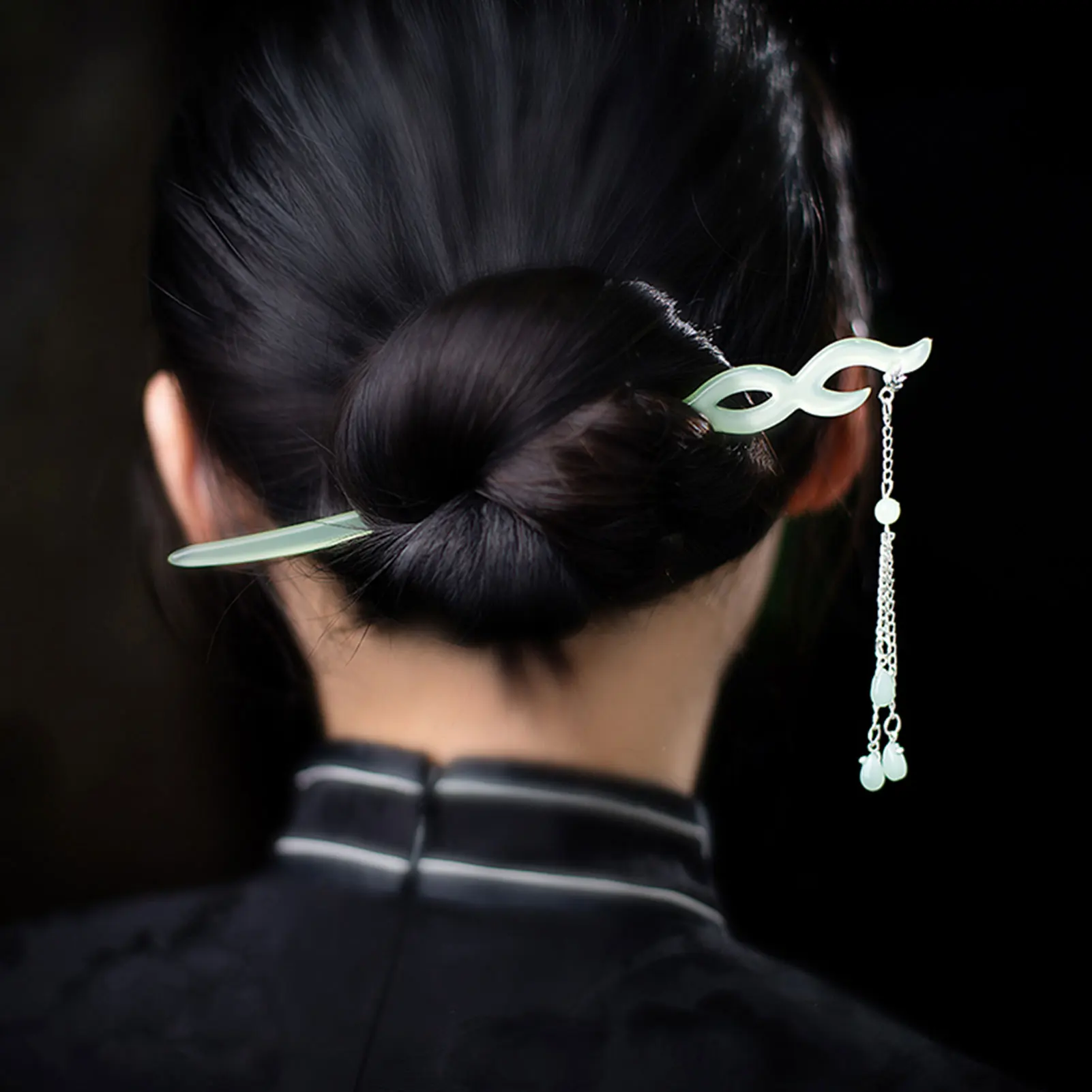 Acetate Resin Chopstick Vintage Chinese Style Hair Sticks Tassel Hairpins Women Ponytail Holder Hair Clip Hair Accesories
Acetate Resin Chopstick Vintage Chinese Style Hair Sticks Tassel Hairpins Women Ponytail Holder Hair Clip Hair Accesories