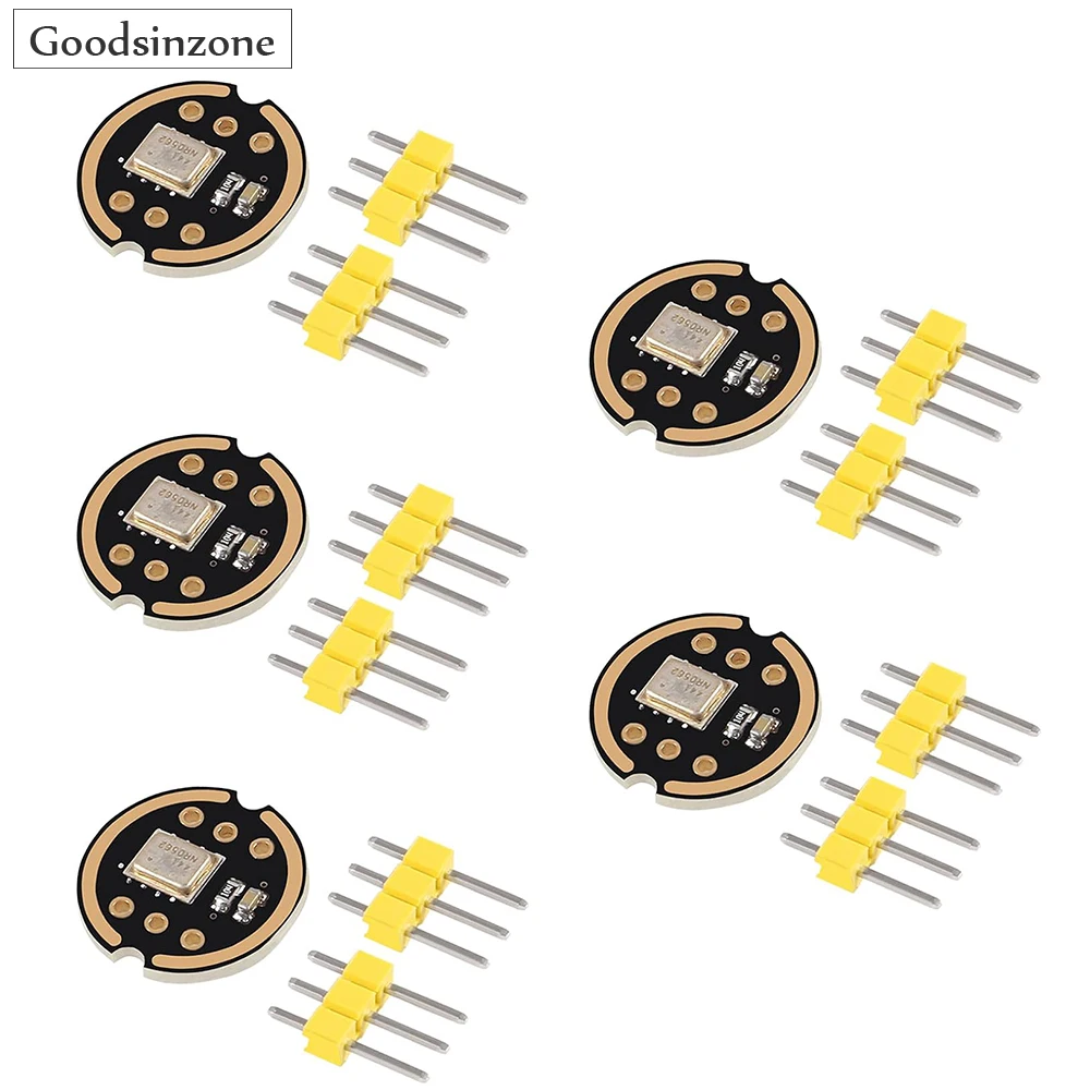 5Pcs INMP441 Omnidirectional Microphone Module MEMS High Precision Low Power I2S Interface Support ESP32 5pcs/lot
5Pcs INMP441 Omnidirectional Microphone Module MEMS High Precision Low Power I2S Interface Support ESP32 5pcs/lot