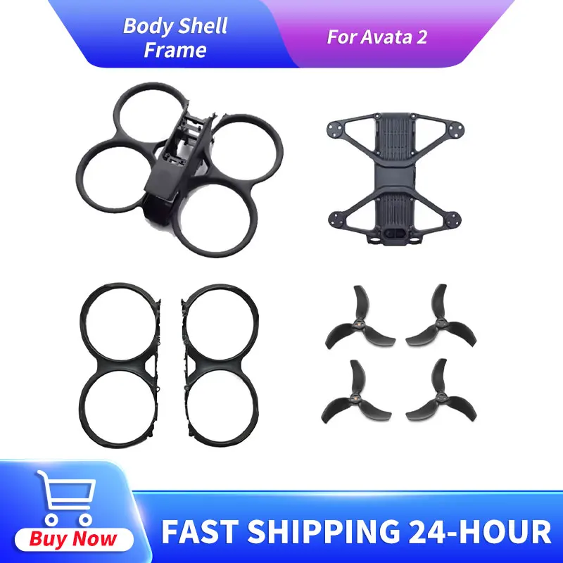 Original Avata 2 Frame Assembly Upper Middle Frame Shell Gimbal Protective Cover Front Cover Replacement Repair Parts
Original Avata 2 Frame Assembly Upper Middle Frame Shell Gimbal Protective Cover Front Cover Replacement Repair Parts