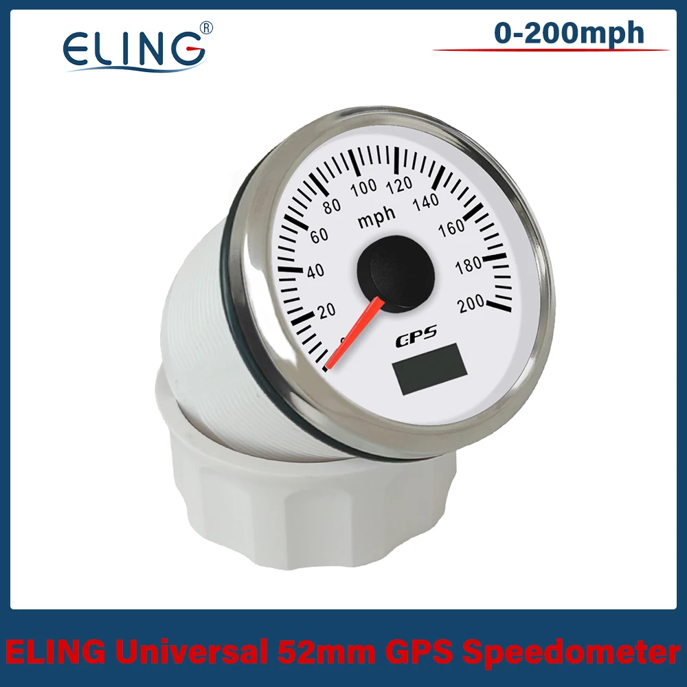 ELING 52-мм GPS-спидометр 0-30 миль/ч 0-200 миль/ч с одометром и функцией измерения дистанции, 7 цветов подсветки, 12В/24В для автомобилей, тракторов, яхт
ELING 52-мм GPS-спидометр 0-30 миль/ч 0-200 миль/ч с одометром и функцией измерения дистанции, 7 цветов подсветки, 12В/24В для автомобилей, тракторов, яхт