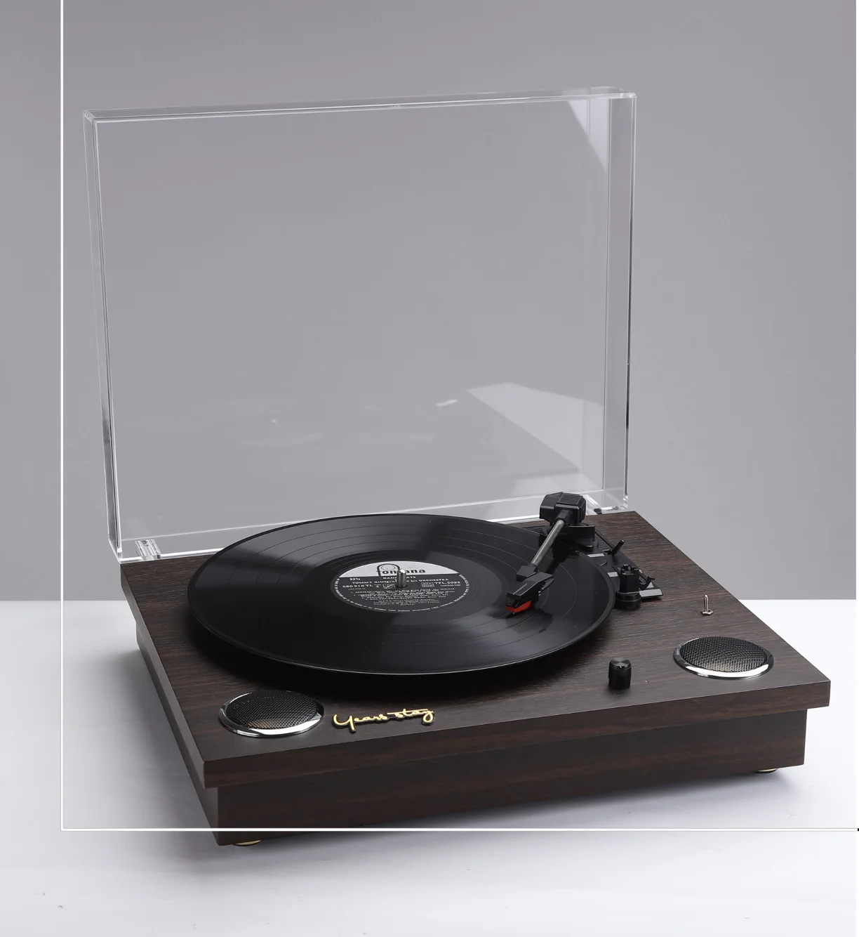 Hooqu Classical Customized Sound System Color Electric Gramophone Direct Drive Record Vintage Turntable Player 
Hooqu Classical Customized Sound System Color Electric Gramophone Direct Drive Record Vintage Turntable Player