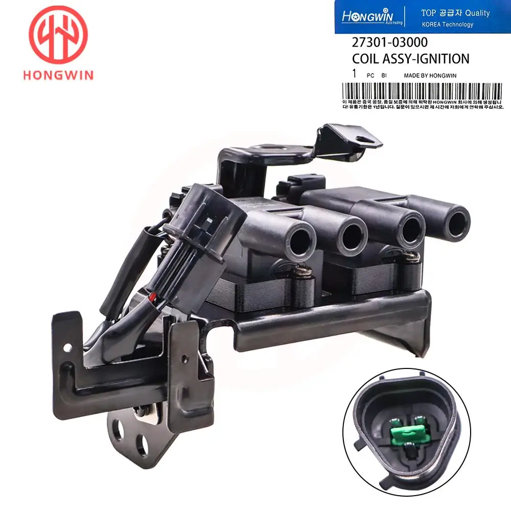 27301-03000 Катушка зажигания для HYUNDAI i10 (PA) седан i20 Coupe (GB, IB) 27301-03015 27301-03010 27301-03030 27310-37110
27301-03000 Катушка зажигания для HYUNDAI i10 (PA) седан i20 Coupe (GB, IB) 27301-03015 27301-03010 27301-03030 27310-37110