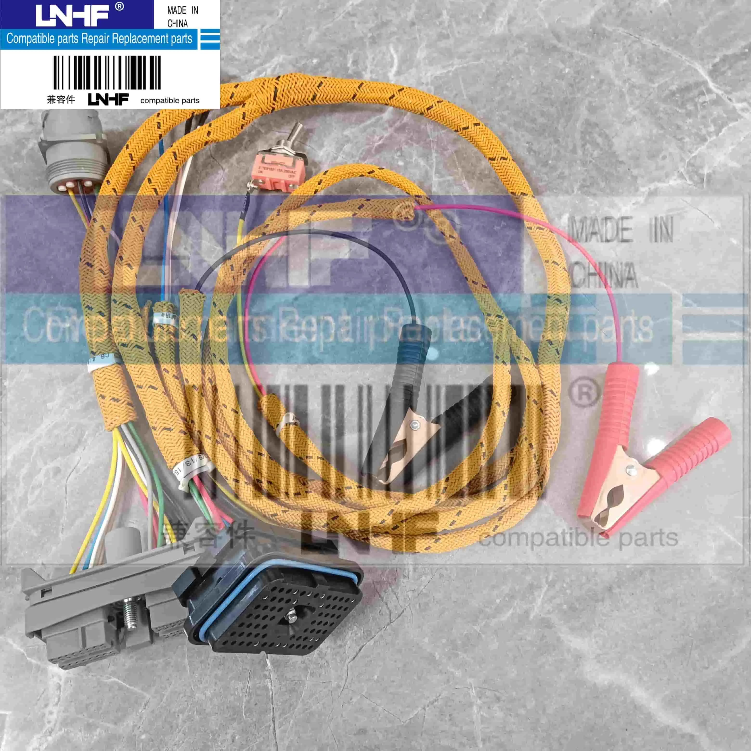 LNHF Excavator C7 C9 C13 C15 C18 Engine Start Test Harness Spare Parts Replacement Parts For Catpillar
LNHF Excavator C7 C9 C13 C15 C18 Engine Start Test Harness Spare Parts Replacement Parts For Catpillar