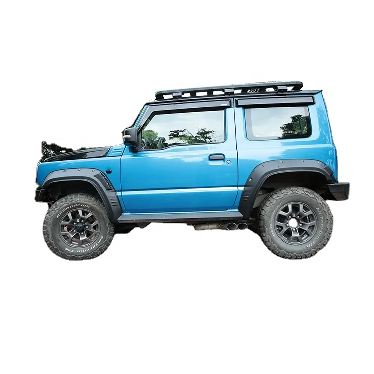 ABS Fender Flares With 3M Adhesive Tape For Suzuki Jimny JB74
ABS Fender Flares With 3M Adhesive Tape For Suzuki Jimny JB74