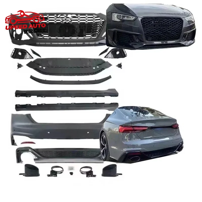 Suitable for STLF Factory Bodykit Audis A5 2017-2021 Upgrade to RS5 Front Side Skirt Rear Bumper
Suitable for STLF Factory Bodykit Audis A5 2017-2021 Upgrade to RS5 Front Side Skirt Rear Bumper