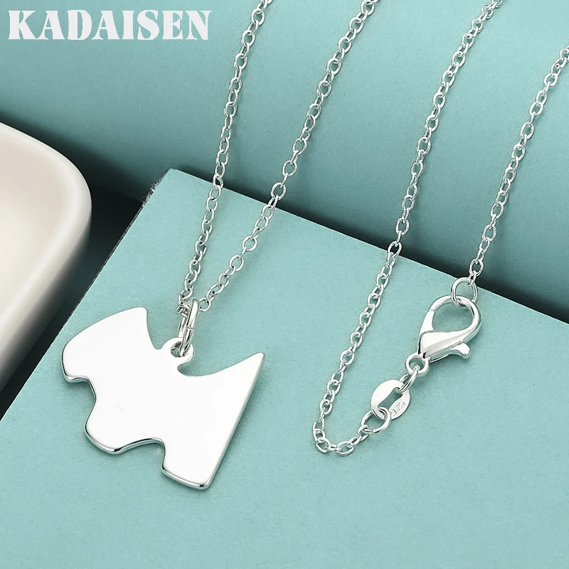 925 Sterling Silver Lucky Dog 16-30 Inch Pendant Necklace For Women Wedding Party Fashion Jewelry
925 Sterling Silver Lucky Dog 16-30 Inch Pendant Necklace For Women Wedding Party Fashion Jewelry
