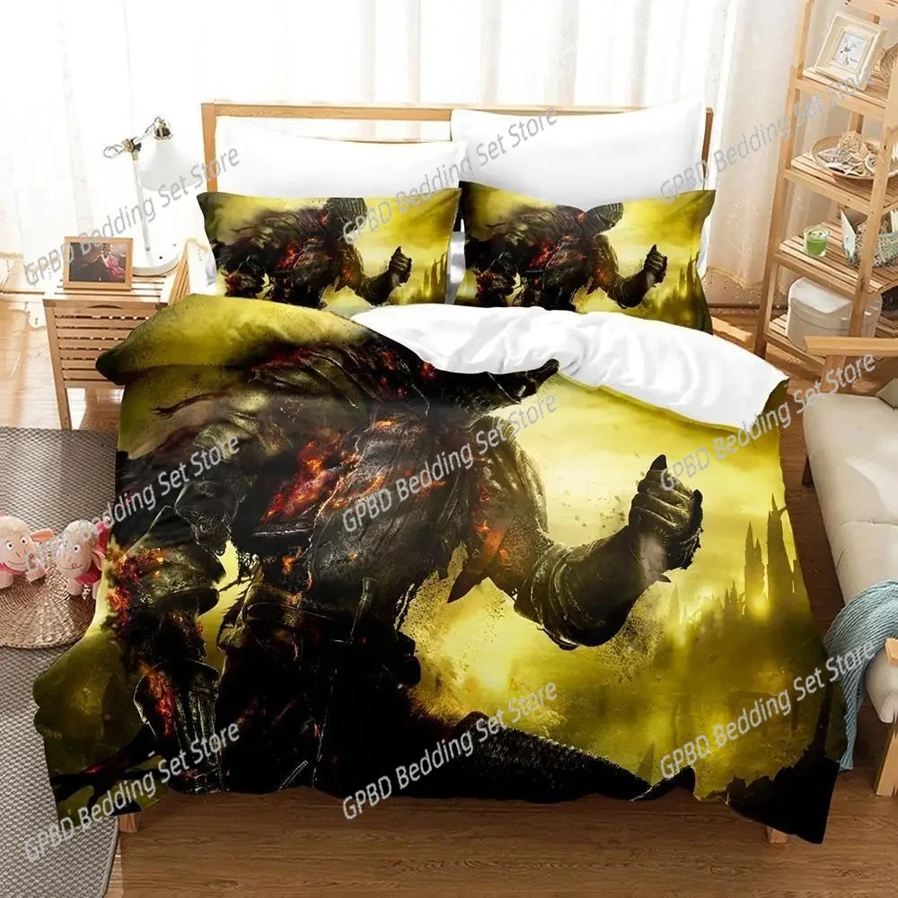 Dark Souls 3 Bedding Set Single Twin Full Queen King Size Bed Set Adult Kid Bedroom Duvet cover Sets 3D Print Game Bed Sheet Set
Dark Souls 3 Bedding Set Single Twin Full Queen King Size Bed Set Adult Kid Bedroom Duvet cover Sets 3D Print Game Bed Sheet Set