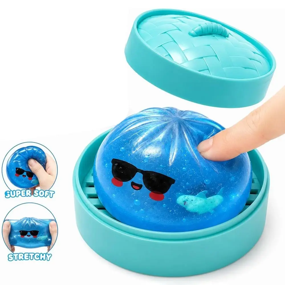 Glitter Shark Dumplings Squishy Toy Soft Slow Resilience Steamed Stuffed Bun Squishy Pinch Le Fidget with Steamer Squishy Toy
Glitter Shark Dumplings Squishy Toy Soft Slow Resilience Steamed Stuffed Bun Squishy Pinch Le Fidget with Steamer Squishy Toy