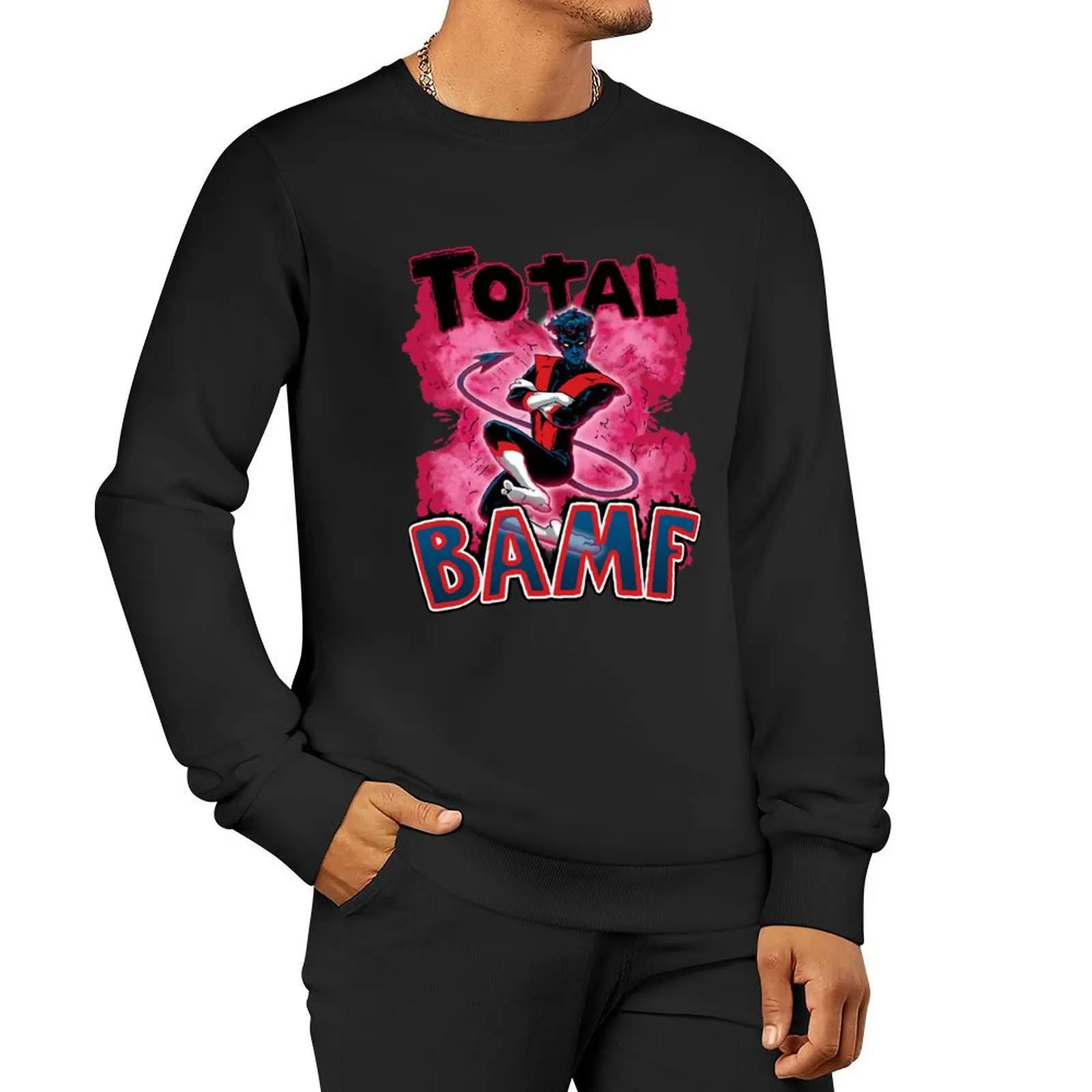 Total BAMF Pullover Hoodie men clothes korean autumn clothes japanese style clothes for men sports sweatshirt man
Total BAMF Pullover Hoodie men clothes korean autumn clothes japanese style clothes for men sports sweatshirt man