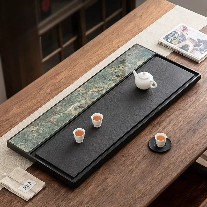 Stone Chinese Tea Tray Luxury Office Valet Kitchen Rectangle Long Living Room Tableware Tea Tray Hospitality Bandejas Teaware
Stone Chinese Tea Tray Luxury Office Valet Kitchen Rectangle Long Living Room Tableware Tea Tray Hospitality Bandejas Teaware