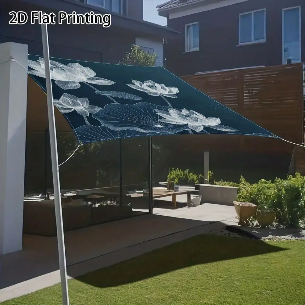 1pc Large Black Golden Leaf Sunshade Canopy, Heavy-Duty Polyester, Semi-Privacy Design, 4 Fixing Ropes Included, Suitable For Patio, Balcony & Poolside, Stylish Shade For Home Decor Lovers
1pc Large Black Golden Leaf Sunshade Canopy, Heavy-Duty Polyester, Semi-Privacy Design, 4 Fixing Ropes Included, Suitable For Patio, Balcony & Poolside, Stylish Shade For Home Decor Lovers