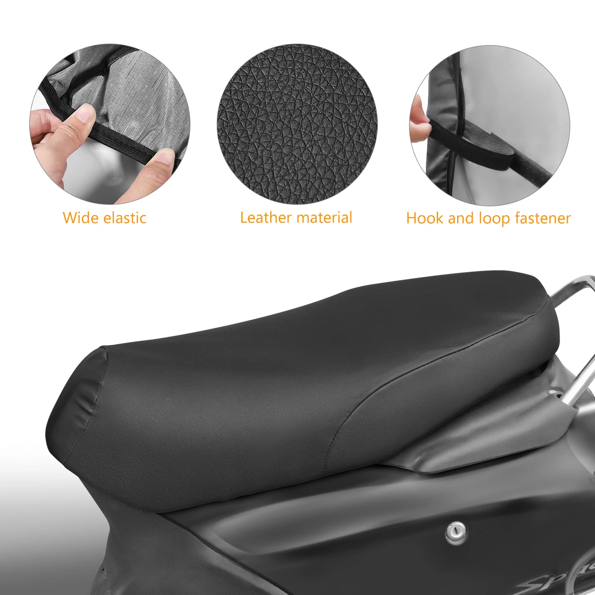 Waterproof Cycling Motorcycle Electric Pad Comfortable Seat Saddle Cover Cushion - Size L (Black)
Waterproof Cycling Motorcycle Electric Pad Comfortable Seat Saddle Cover Cushion - Size L (Black)
