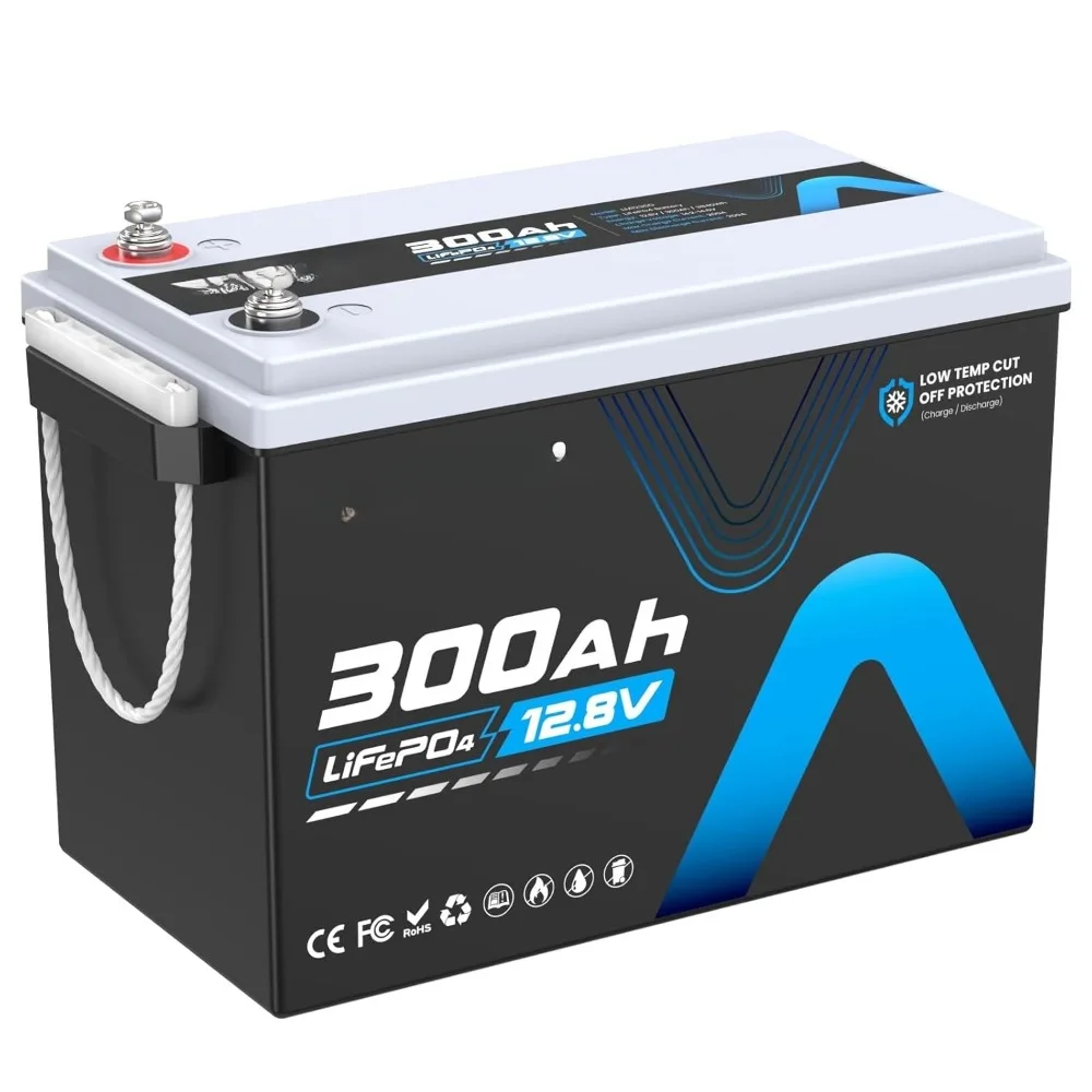 Аккумулятор LiFePO4 12В 300Ач с функцией отключения при низких температурах, встроенный BMS 200А, максимальная мощность 2560Вт, 5000+ циклов перезарядки, настраиваемый
Аккумулятор LiFePO4 12В 300Ач с функцией отключения при низких температурах, встроенный BMS 200А, максимальная мощность 2560Вт, 5000+ циклов перезарядки, настраиваемый
