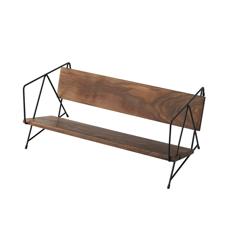 Creative Bookstand Small Bookcase Black Walnut Solid Wood Storage Shelf Desktop Organizing Book Storage Shelf
Creative Bookstand Small Bookcase Black Walnut Solid Wood Storage Shelf Desktop Organizing Book Storage Shelf