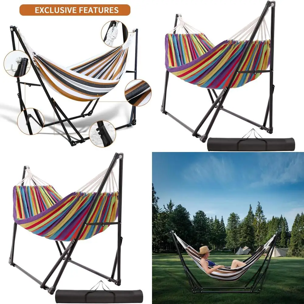 Портативная уличная складная стальная подставка для гамака с регулируемой тканью, сумка для переноски, грузоподъемность 616 фунтов, подходит для сада, двора,
Портативная уличная складная стальная подставка для гамака с регулируемой тканью, сумка для переноски, грузоподъемность 616 фунтов, подходит для сада, двора,