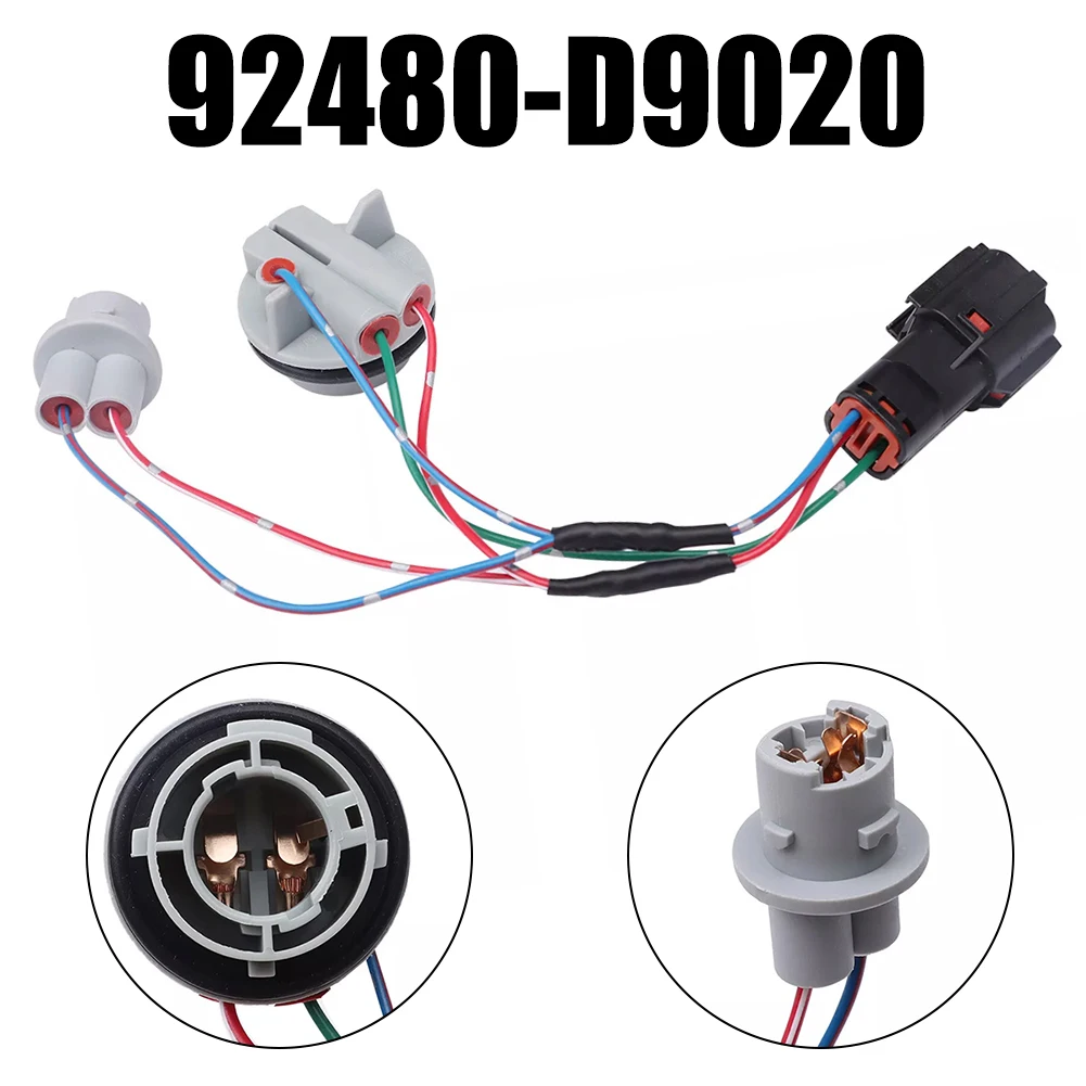 Car Rear Tail Light Lamp Socket Rear Bumper Lower Tail Light Base Wiring Harness 92480-D9020 For Kia For Sportage 2017-2019
Car Rear Tail Light Lamp Socket Rear Bumper Lower Tail Light Base Wiring Harness 92480-D9020 For Kia For Sportage 2017-2019