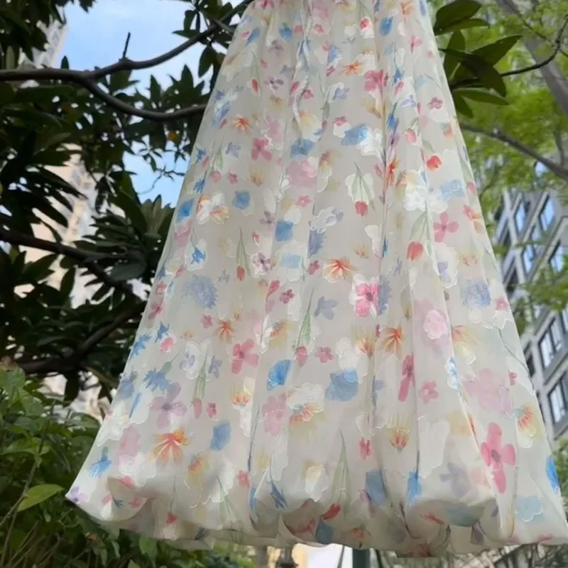 Юбки оверсайз с милым бутоном цветка и цветочным принтом, новинка лета 2022, юбка с высокой талией для женщин, Y2k, свободная средней длины Faldas Mujer
Юбки оверсайз с милым бутоном цветка и цветочным принтом, новинка лета 2022, юбка с высокой талией для женщин, Y2k, свободная средней длины Faldas Mujer