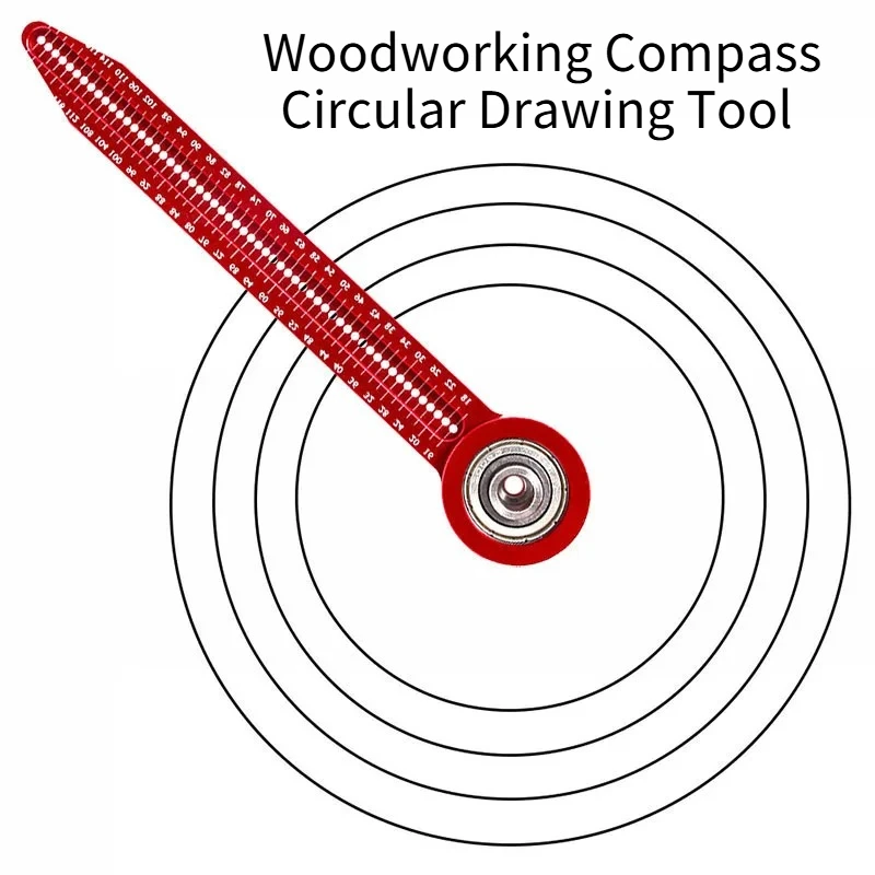 Woodworking Drawing Compass Circular Drawing Tool Hole Ruler High precision Woodworking Scribe Gauges Marking Measurement Tool
Woodworking Drawing Compass Circular Drawing Tool Hole Ruler High precision Woodworking Scribe Gauges Marking Measurement Tool