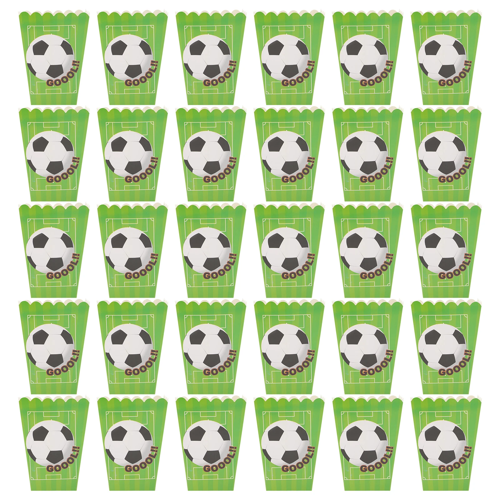 30 Pcs Popcorn Containers Movie Night Popcorn Boxes Boxes Small Green Football Theme Party Movie Night Decorations Flat
30 Pcs Popcorn Containers Movie Night Popcorn Boxes Boxes Small Green Football Theme Party Movie Night Decorations Flat