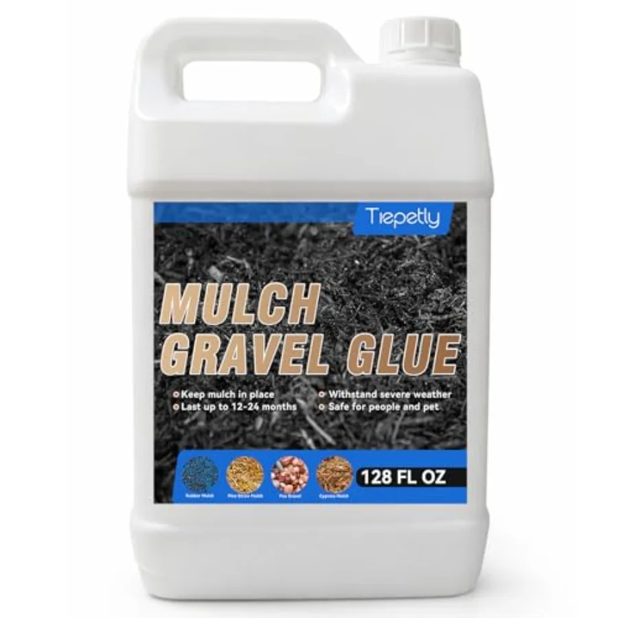 1 Gallon Rock and Gravel Glue, Landscape Glue Spray for Rocks, Safe, Super Strong and Weatherproof Formula Resists Rain and Win
1 Gallon Rock and Gravel Glue, Landscape Glue Spray for Rocks, Safe, Super Strong and Weatherproof Formula Resists Rain and Win