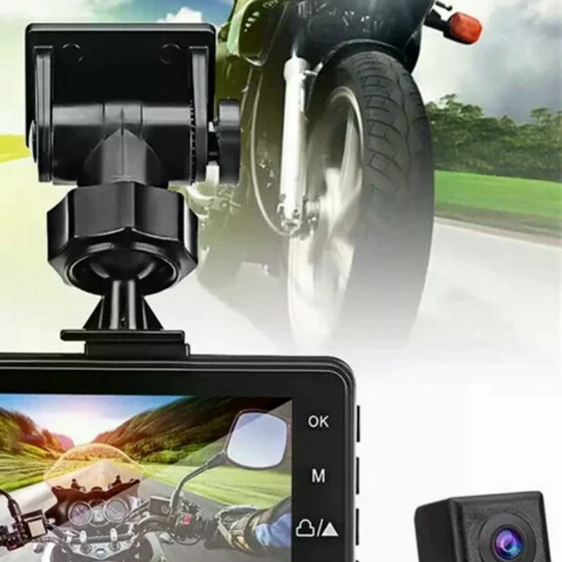 Motorcycle Camera Recorder 3.0 Inch WiFi GPS Dual Camera 720P Full HD 120° Wide Angle Motorcycle DVR Dash Cam Video Recorder
Motorcycle Camera Recorder 3.0 Inch WiFi GPS Dual Camera 720P Full HD 120° Wide Angle Motorcycle DVR Dash Cam Video Recorder