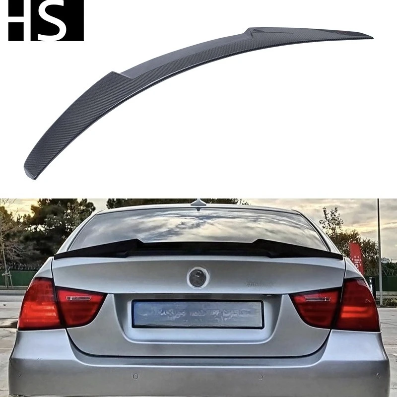 Suitable for 05-12 BMW 3 Series E90 M3 four-door, modified M4 carbon fiber rear spoiler
Suitable for 05-12 BMW 3 Series E90 M3 four-door, modified M4 carbon fiber rear spoiler