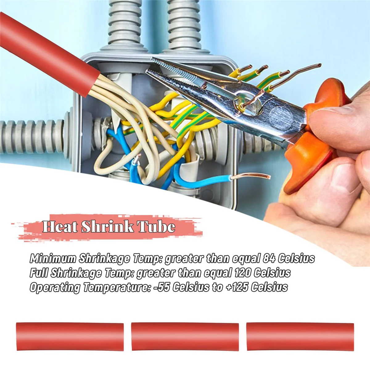 【Hot Price】127PCS 2:1 Heat Shrink Tubing Wire Cable Sleeving Wrap Electrical Connect Set
【Hot Price】127PCS 2:1 Heat Shrink Tubing Wire Cable Sleeving Wrap Electrical Connect Set