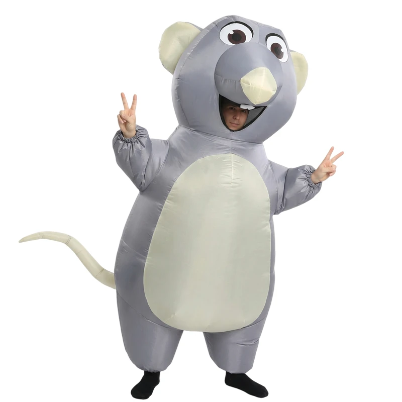 Inflatable Mouse Costume for Adult Halloween Costume Set for Boys & Girls Mouse Costume Carnival Performance Costume with Blower
Inflatable Mouse Costume for Adult Halloween Costume Set for Boys & Girls Mouse Costume Carnival Performance Costume with Blower