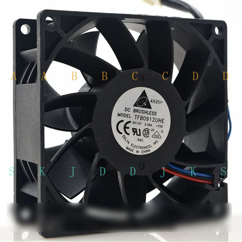 Новый вентилятор охлаждения DELTA TFB0912UHE DC12V 2.28A 3pin
Новый вентилятор охлаждения DELTA TFB0912UHE DC12V 2.28A 3pin