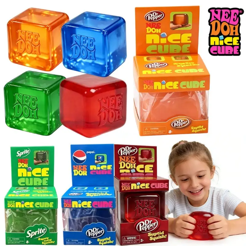 Schylling Nice Cube Sensory Stress Relief Squeezing Toy Blind Box
Schylling Nice Cube Sensory Stress Relief Squeezing Toy Blind Box