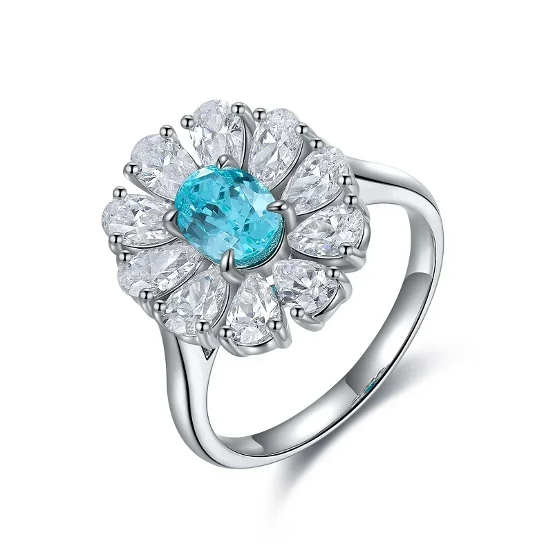 Pirmiana Hot Sale 1.32ct Lab Grown Paraiba Sapphire Ring S925 Silver Engagement Women
Pirmiana Hot Sale 1.32ct Lab Grown Paraiba Sapphire Ring S925 Silver Engagement Women