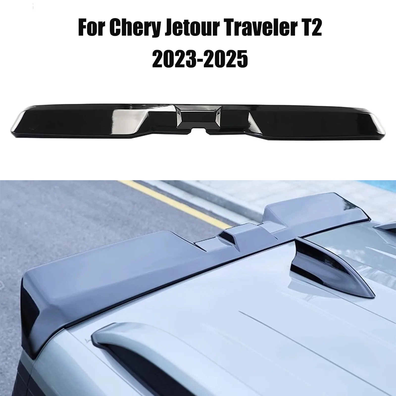 Rear Roof Tail Wings Trunk Lid Spoiler For Chery Jetour Traveler T2 2023-2025 ABS Material Tuning Exterior Accessories Parts
Rear Roof Tail Wings Trunk Lid Spoiler For Chery Jetour Traveler T2 2023-2025 ABS Material Tuning Exterior Accessories Parts