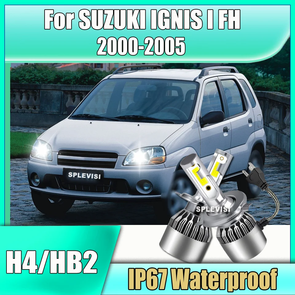 LED 90W H4 Car Headlight COB Chip Light Bulb 6000K White Lamp For SUZUKI IGNIS I FH 2000 2001 2002 2003 2004 2005 FOR Rainy Day
LED 90W H4 Car Headlight COB Chip Light Bulb 6000K White Lamp For SUZUKI IGNIS I FH 2000 2001 2002 2003 2004 2005 FOR Rainy Day