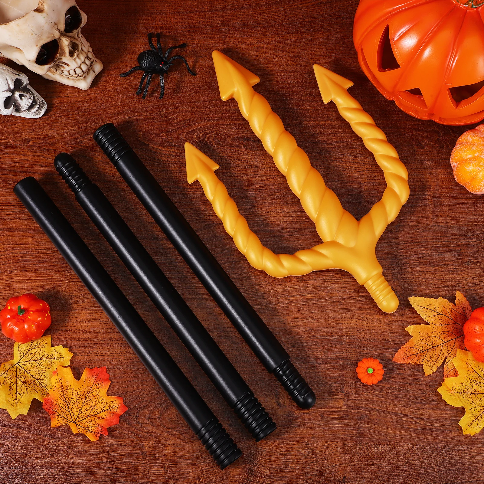 Plastic Imitation Trident Halloween Accessory Durable Light Weight Decorative Prop for Cosplay Party Photography
Plastic Imitation Trident Halloween Accessory Durable Light Weight Decorative Prop for Cosplay Party Photography