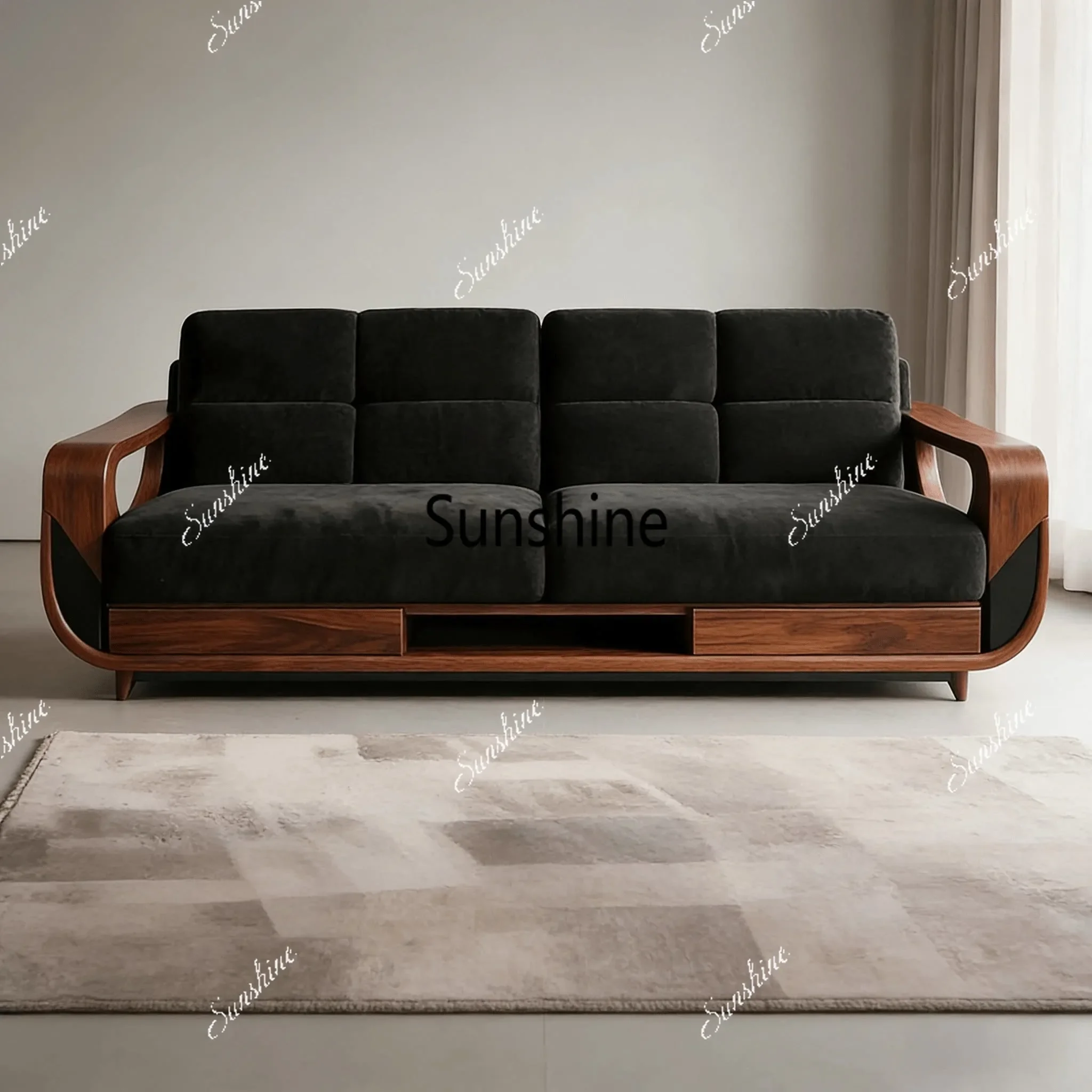 New Chinese-style living room ash wood home wabi sandy wind simple leisure storage sofa
New Chinese-style living room ash wood home wabi sandy wind simple leisure storage sofa