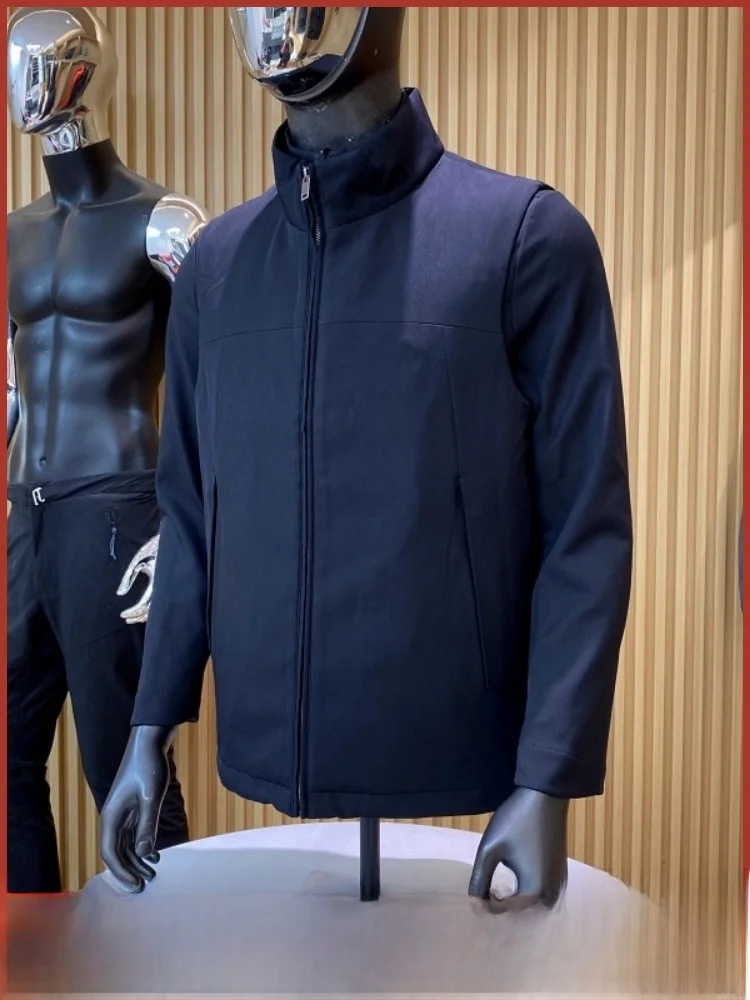 Мужская футболка Busin Adstration Series Thiened down Jaet Faion Urban Sle Stand Fit осенне-зимнее пальто
Мужская футболка Busin Adstration Series Thiened down Jaet Faion Urban Sle Stand Fit осенне-зимнее пальто