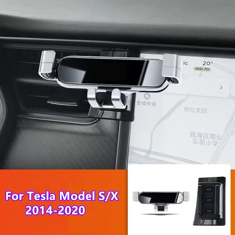 Cell Phone Holder Stand Smartphone Mount Clip for Tesla Model S X 2014-2020
Cell Phone Holder Stand Smartphone Mount Clip for Tesla Model S X 2014-2020