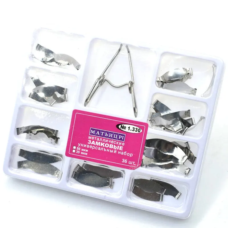 Dental Matrix Band Matrix Tofflemire Restorative Tool Universal Matrix Bands Dentistry Lab Equipment Dentist Tool
Dental Matrix Band Matrix Tofflemire Restorative Tool Universal Matrix Bands Dentistry Lab Equipment Dentist Tool