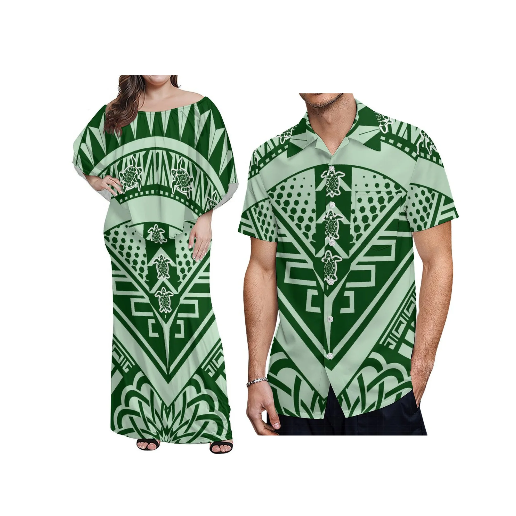 1 MOQ Custom Ladies Plus Size Wing Dress Samoan Polynesian Tribal Print Long Ponchos Frill Off Shoulder Dress With Shawl
1 MOQ Custom Ladies Plus Size Wing Dress Samoan Polynesian Tribal Print Long Ponchos Frill Off Shoulder Dress With Shawl