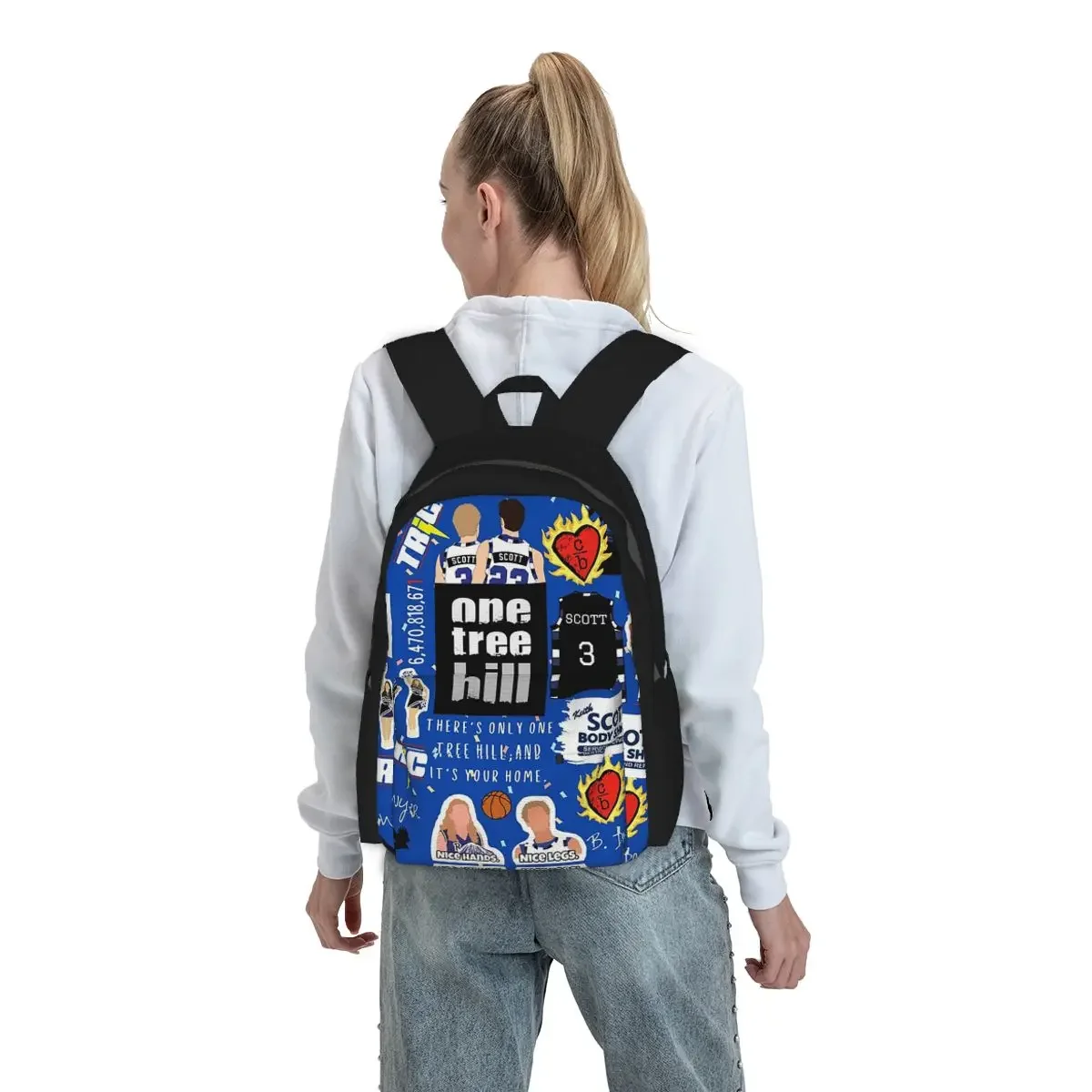 One Tree Hill Collage-Vintage TV-Inspired Fan Art Design Backpack Student BookBag School Bag Laptop Shoulder Bags for Men Women
One Tree Hill Collage-Vintage TV-Inspired Fan Art Design Backpack Student BookBag School Bag Laptop Shoulder Bags for Men Women