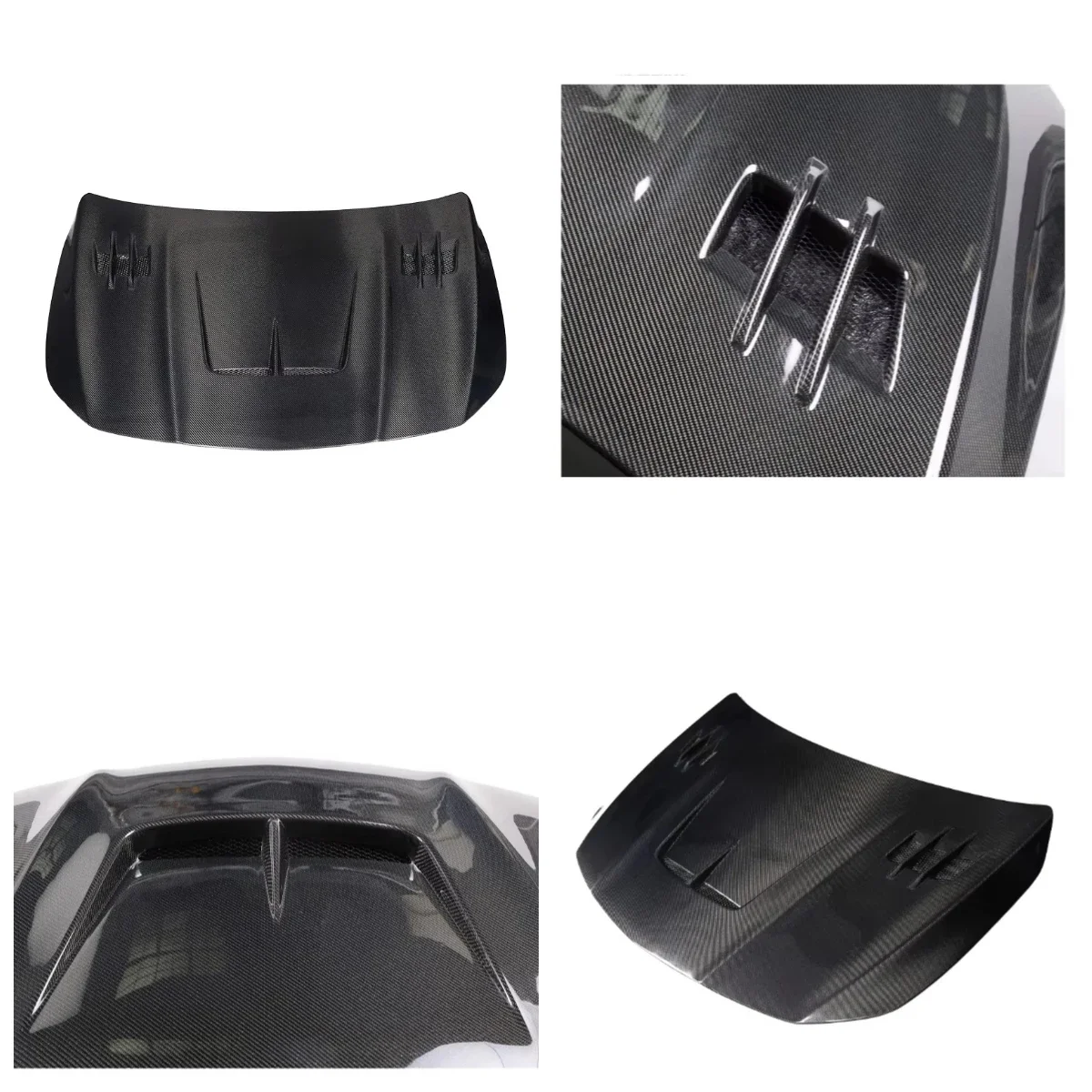 Dry Carbon Fiber Front Hood Bonnet Replacement Exterior Panel Fit for W117 2013-2019
Dry Carbon Fiber Front Hood Bonnet Replacement Exterior Panel Fit for W117 2013-2019