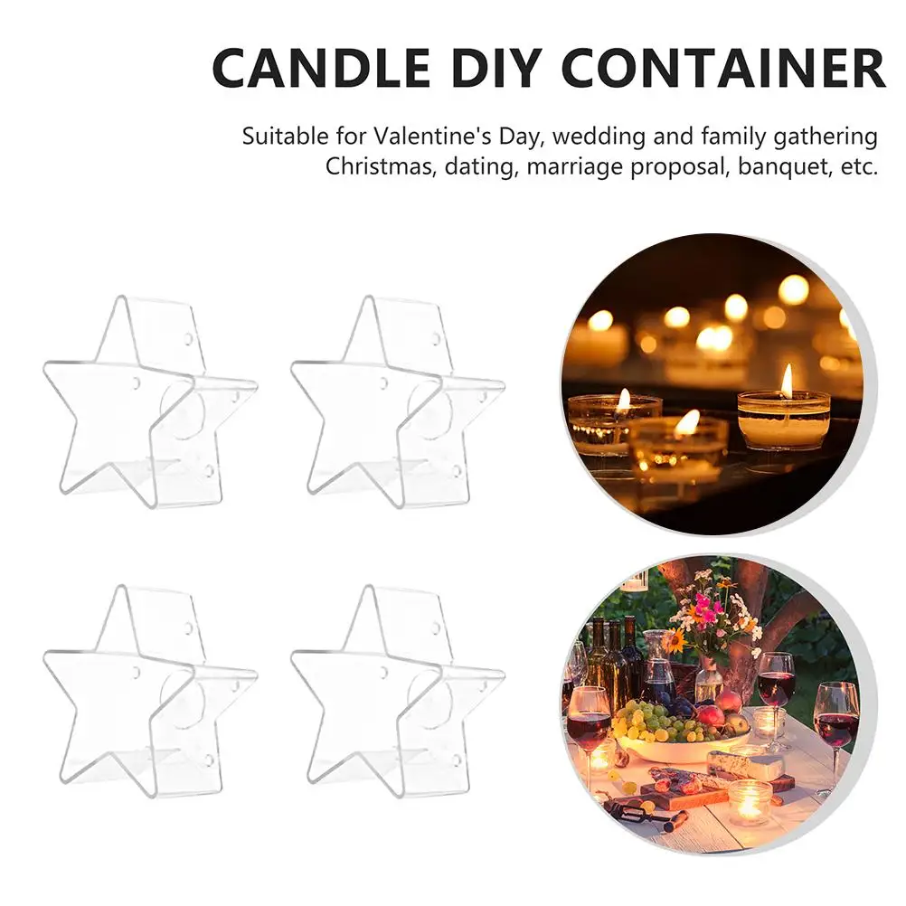 C Plastic Craft Bulk DIY Kits Simple Design Practical Wax Melt Mold C le Cups Containers Star Shape Home Office Bedroom
C Plastic Craft Bulk DIY Kits Simple Design Practical Wax Melt Mold C le Cups Containers Star Shape Home Office Bedroom