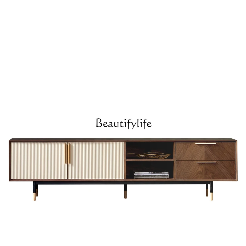 Light luxury solid wood TV cabinet Modern simple new Chinese walnut living room small apartment Nordic floor cabinet
Light luxury solid wood TV cabinet Modern simple new Chinese walnut living room small apartment Nordic floor cabinet