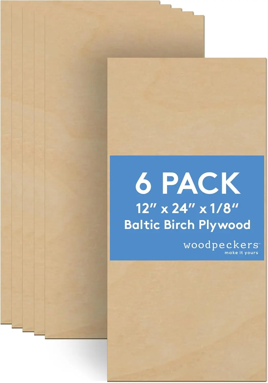 Листы балтийской фанеры березы 3 мм, 1/8 x 12 x 24 дюйма, коробка из 6 класса B/BB для лазерной резки с ЧПУ, сжигания древесины
Листы балтийской фанеры березы 3 мм, 1/8 x 12 x 24 дюйма, коробка из 6 класса B/BB для лазерной резки с ЧПУ, сжигания древесины