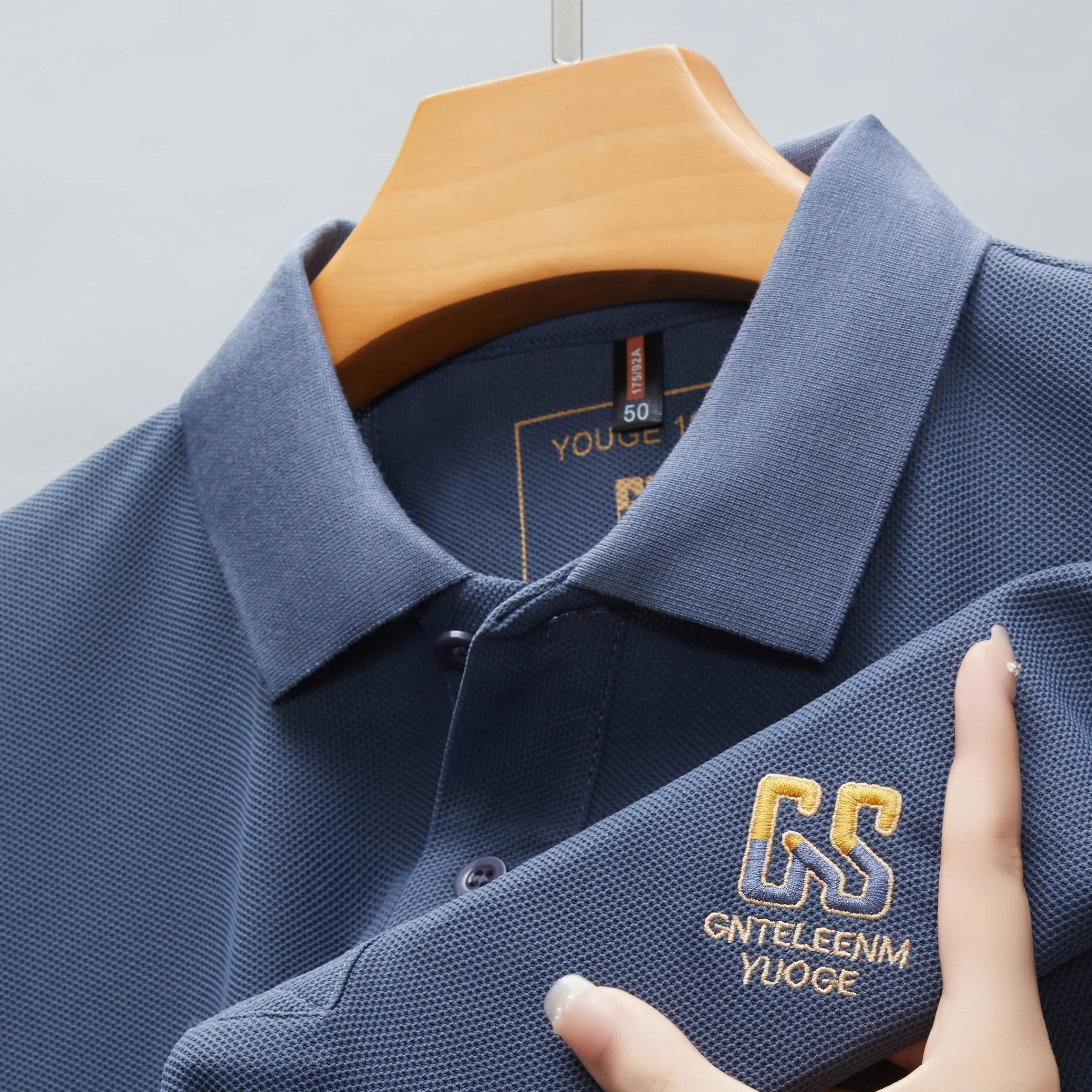100% Cotton Personalized Printed Polo Shirt Men's Short Sleeved T-shirt Summer Trend Lapel Casual Business Top
100% Cotton Personalized Printed Polo Shirt Men's Short Sleeved T-shirt Summer Trend Lapel Casual Business Top