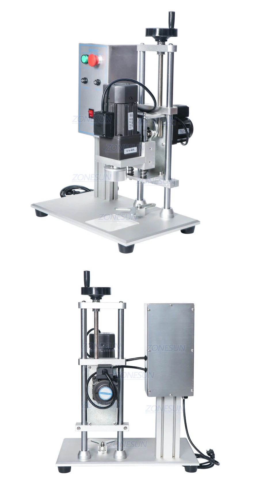 ZS-XG450 Pump Manual Semi Automatic Bottle Glass Bottle Ropp Capping Sealing Making Plastic Bottle Machines
ZS-XG450 Pump Manual Semi Automatic Bottle Glass Bottle Ropp Capping Sealing Making Plastic Bottle Machines