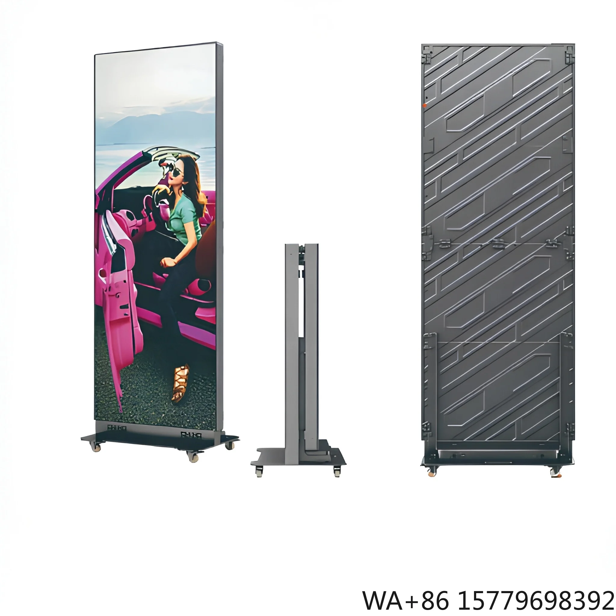 Foldable Lightweight 4K Supported Full Color Smart Sync LED Poster Display Brightness Adjustable Vertical
Foldable Lightweight 4K Supported Full Color Smart Sync LED Poster Display Brightness Adjustable Vertical