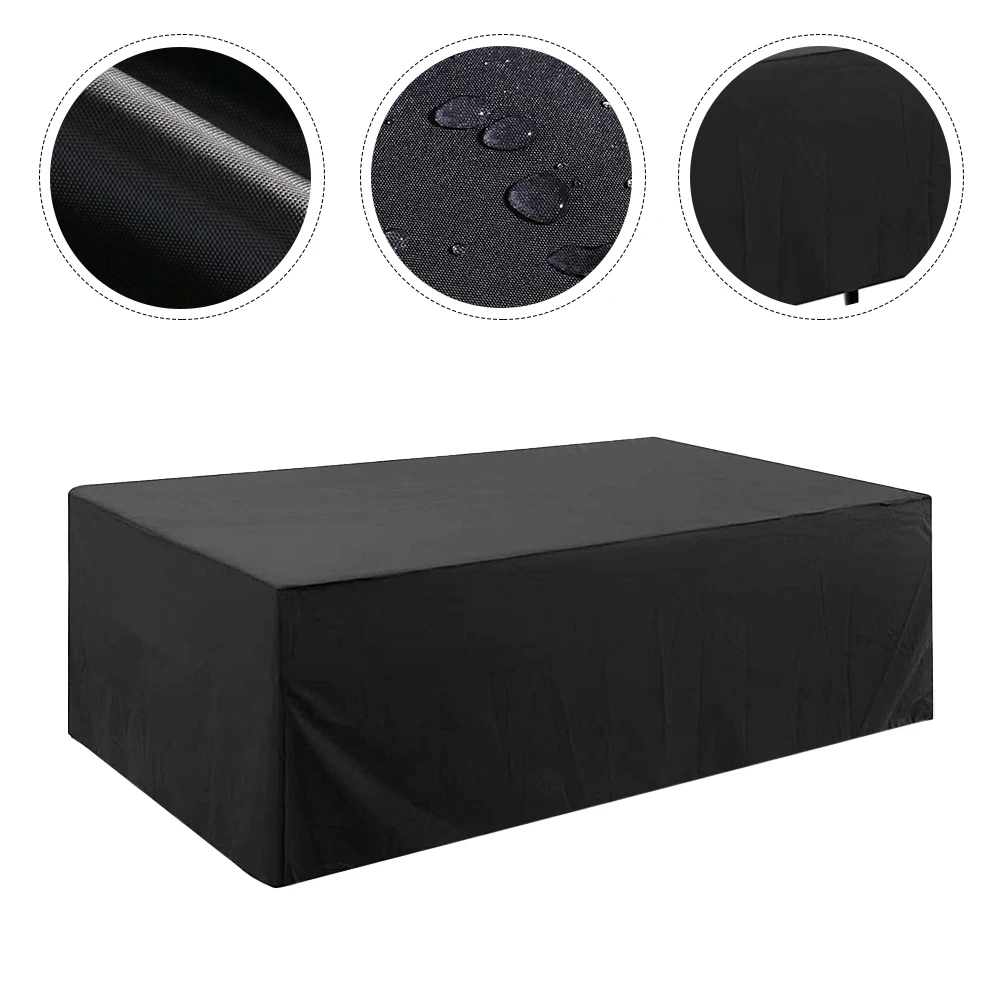 1pc Rainproof Sunscreen Furniture Protector Waterproof Outdoor Chair Table Cover Dust Windproof for All Patio Furniture
1pc Rainproof Sunscreen Furniture Protector Waterproof Outdoor Chair Table Cover Dust Windproof for All Patio Furniture