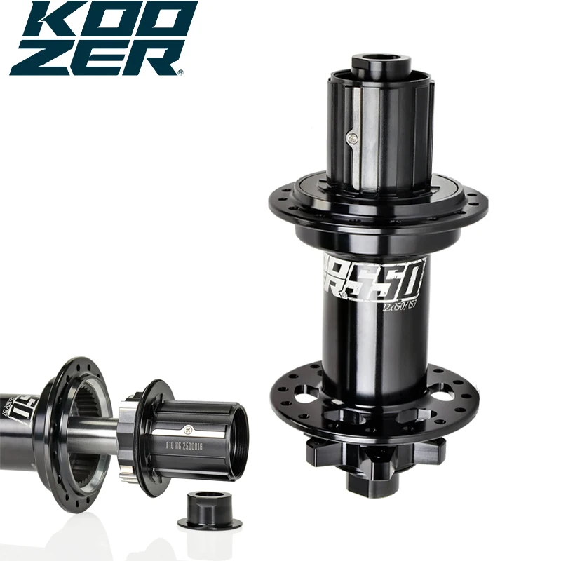 Koozer 550 MTB Hubs: One - piece Cr - Mo Steel Axle, 12x148/12x150/12x157, 32H for AM/FR/DH & E - bikes, 12S HG XD MS
Koozer 550 MTB Hubs: One - piece Cr - Mo Steel Axle, 12x148/12x150/12x157, 32H for AM/FR/DH & E - bikes, 12S HG XD MS